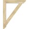 Ekena Millwork Traditional Slat Rough Sawn Bracket, Douglas Fir, 4"W x 30"D x 38"H BKT04X30X38TRA06RDF - alternate 3